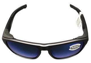 COSTA DEL MAR KING TIDE 6 BLACK PEARL FRAME 580G BLUE MIRROR SUNGLASSES